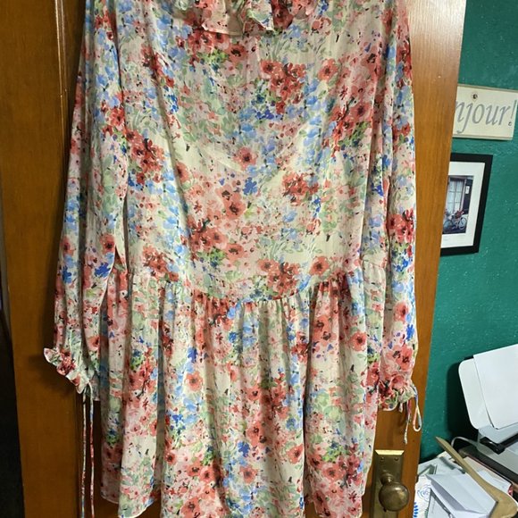 Short Ruffled Dress - Picture 3 of 5